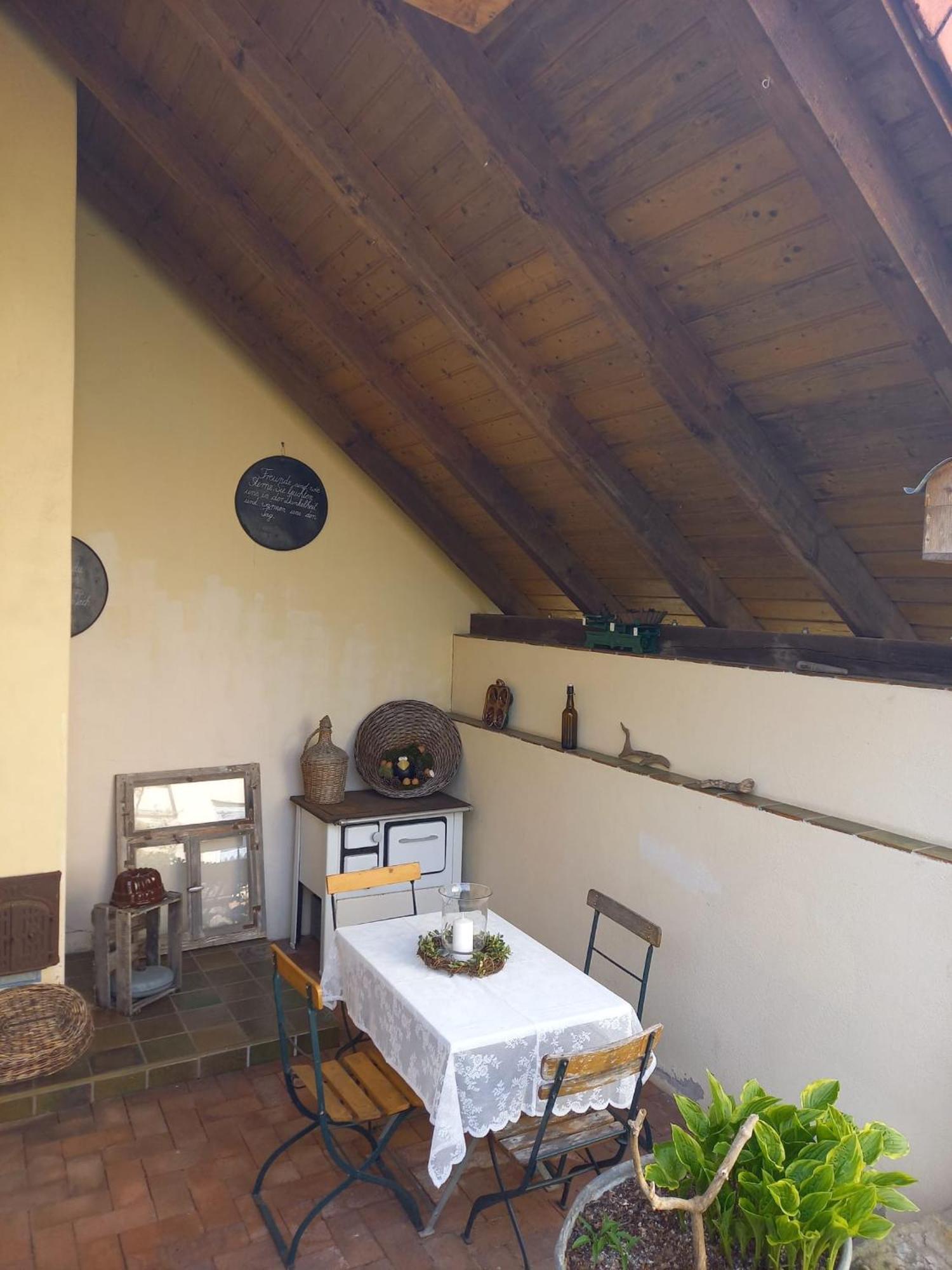 Ferienwohnung Pfadenhauer Pfarrweisach Exteriör bild