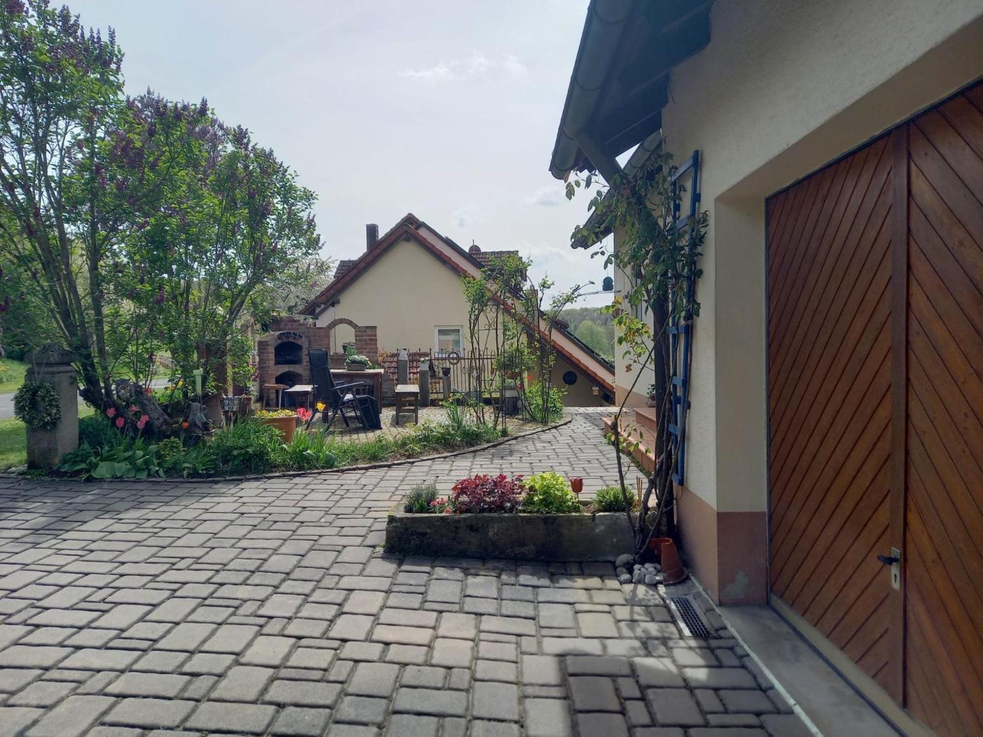 Ferienwohnung Pfadenhauer Pfarrweisach Exteriör bild